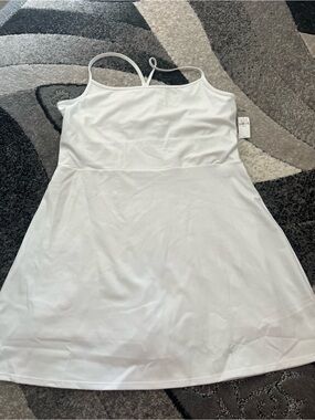 GAP White Mini Sport Dress w/ built in Shorts